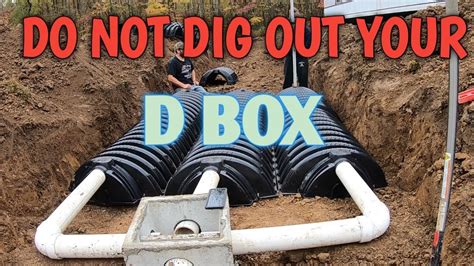 dig up septic distribution box|septic distribution box location.